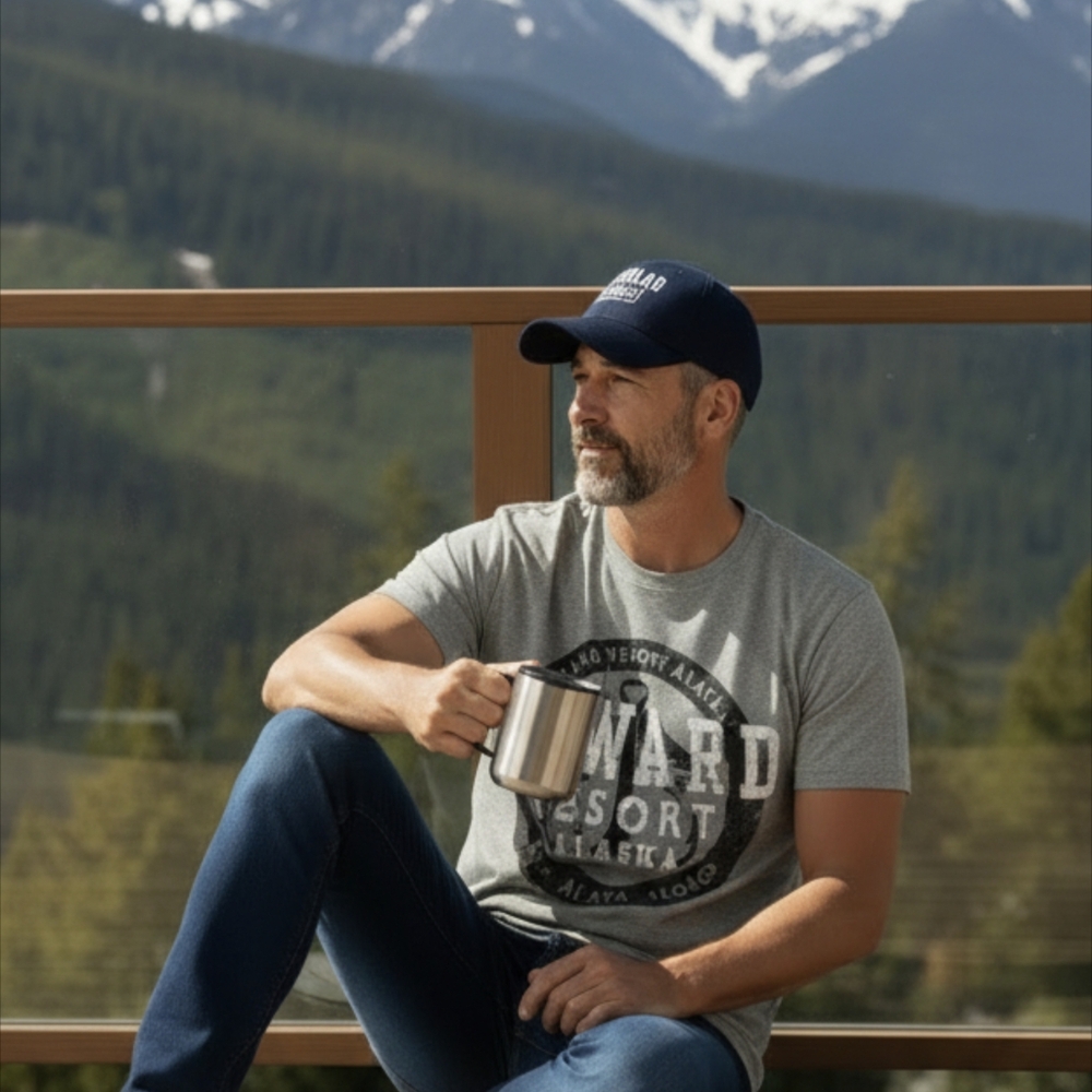 New "Seward Resort" Alaska Merch - Hat & Shirt - Picture 4 of 8
